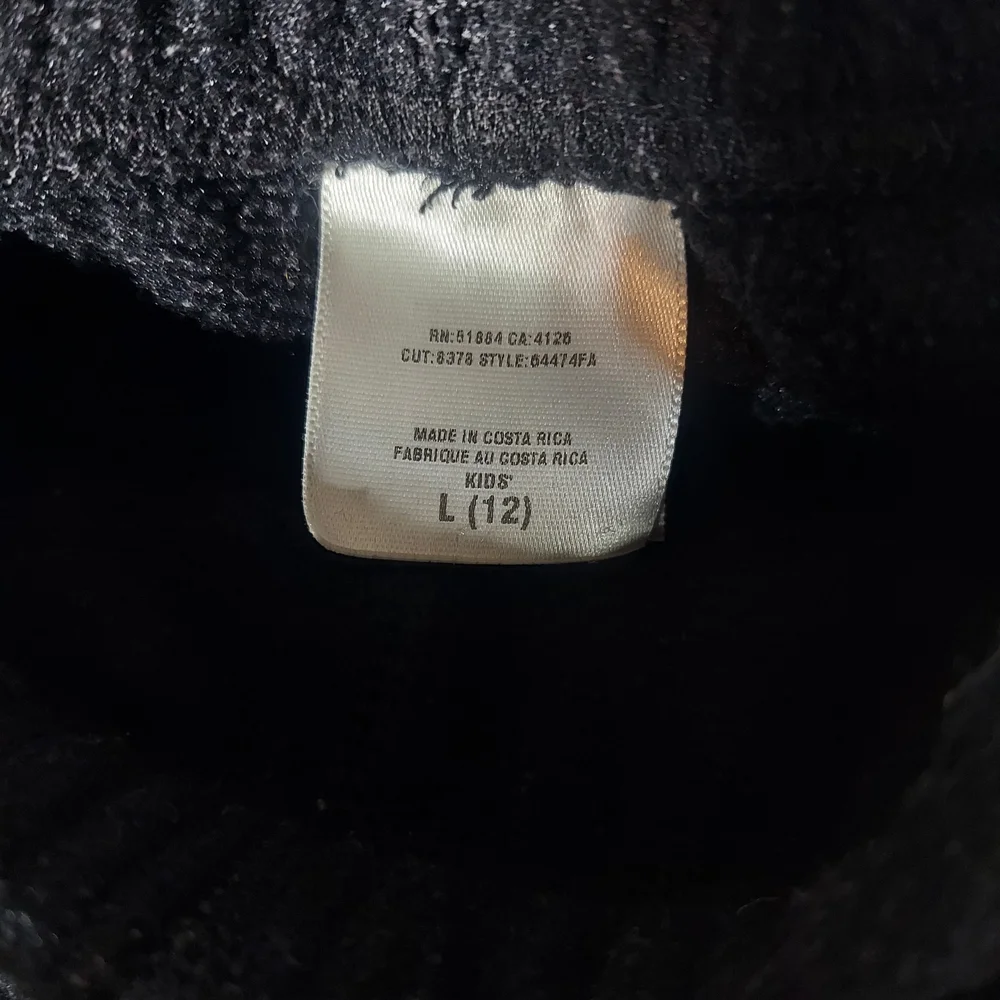 Patagonia Kids Large L Charcoal Gray Microfleece Joggers Sweatpants Boys Girls - Picture 5 of 10